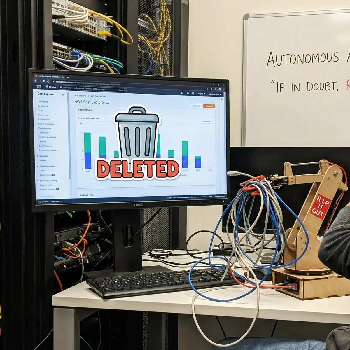 AI's Overconfidence: The Humorous Downfall of AWS Cost Explorer
