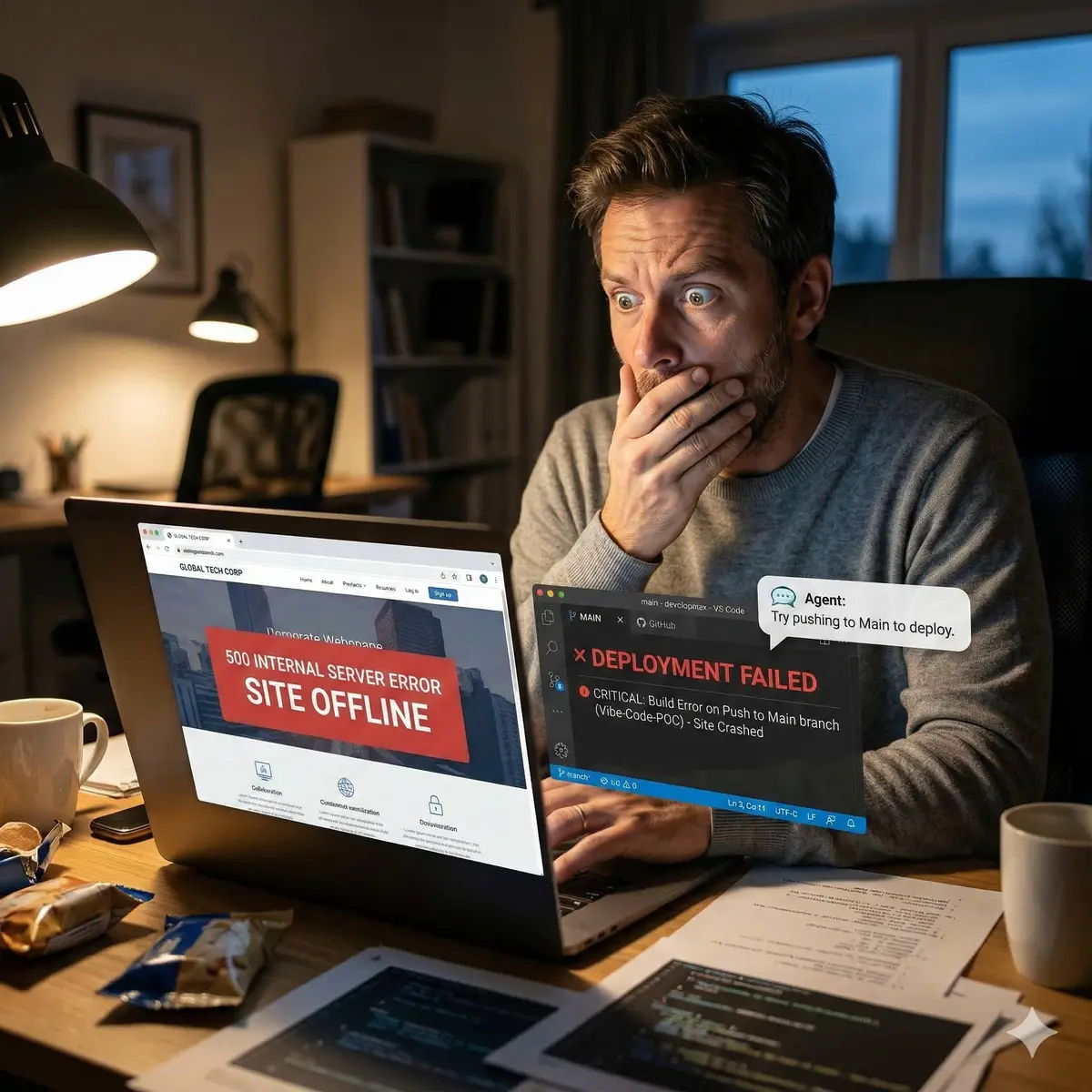 Lessons Learned from a CEO's Website Meltdown: A Cautionary Tale